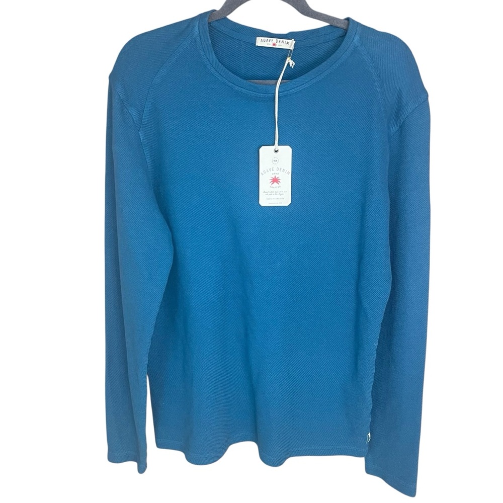 Agave Blue Long Sleeve Tee